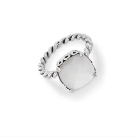 Authentic Mother Of Pearl Pandora Ring 